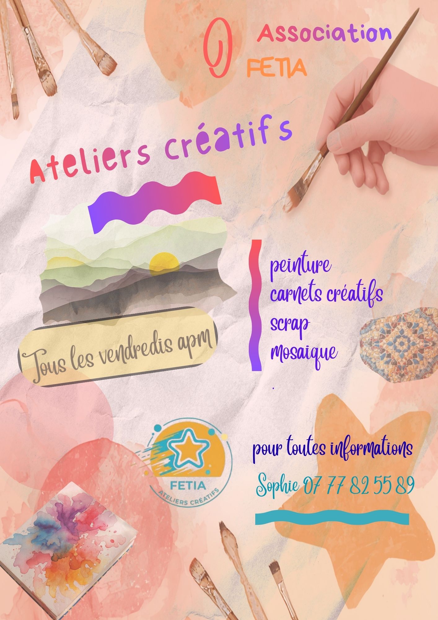 Affiche de l'association O Fetia