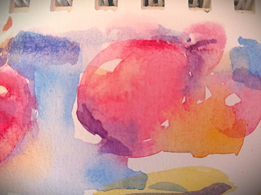Peinture intuitive aquarelle